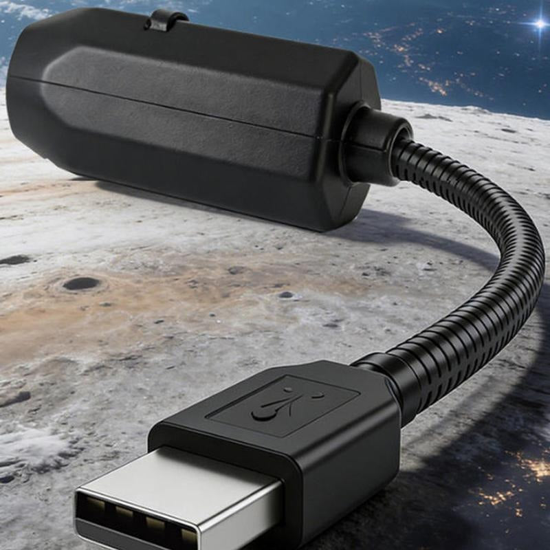 USB Moon & Earth Planet Projector Lamp – 6-Lens Starry Sky Night Light