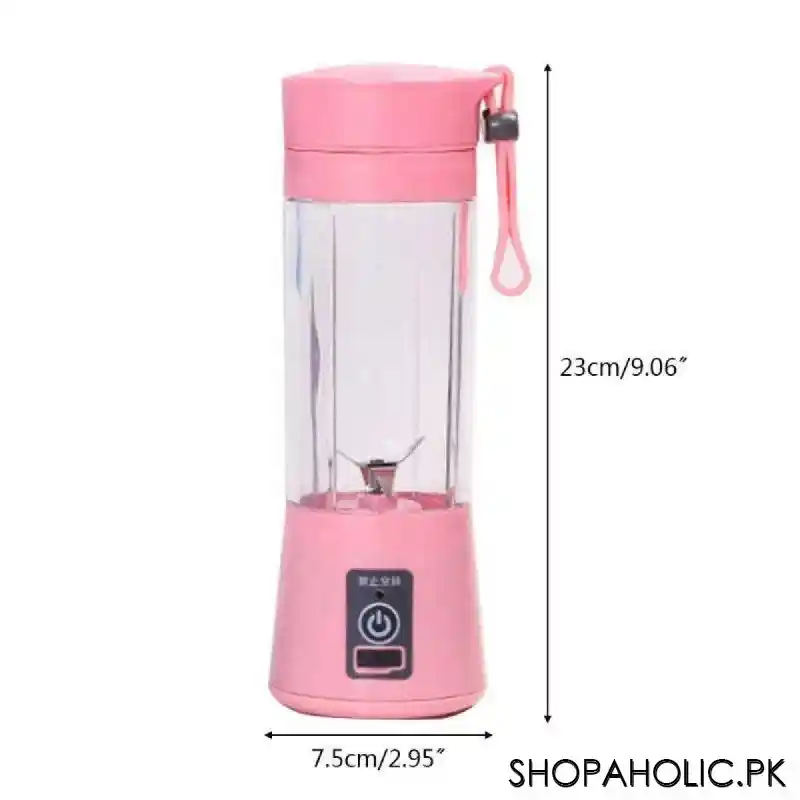 Portable USB Rechargeable Juicer Blender – Mini Electric Smoothie Maker Bottle