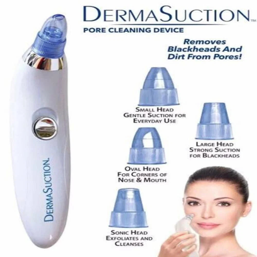 5-in-1 Blackhead Remover Machine – Rechargeable Pore Vacuum Facial Cleaner