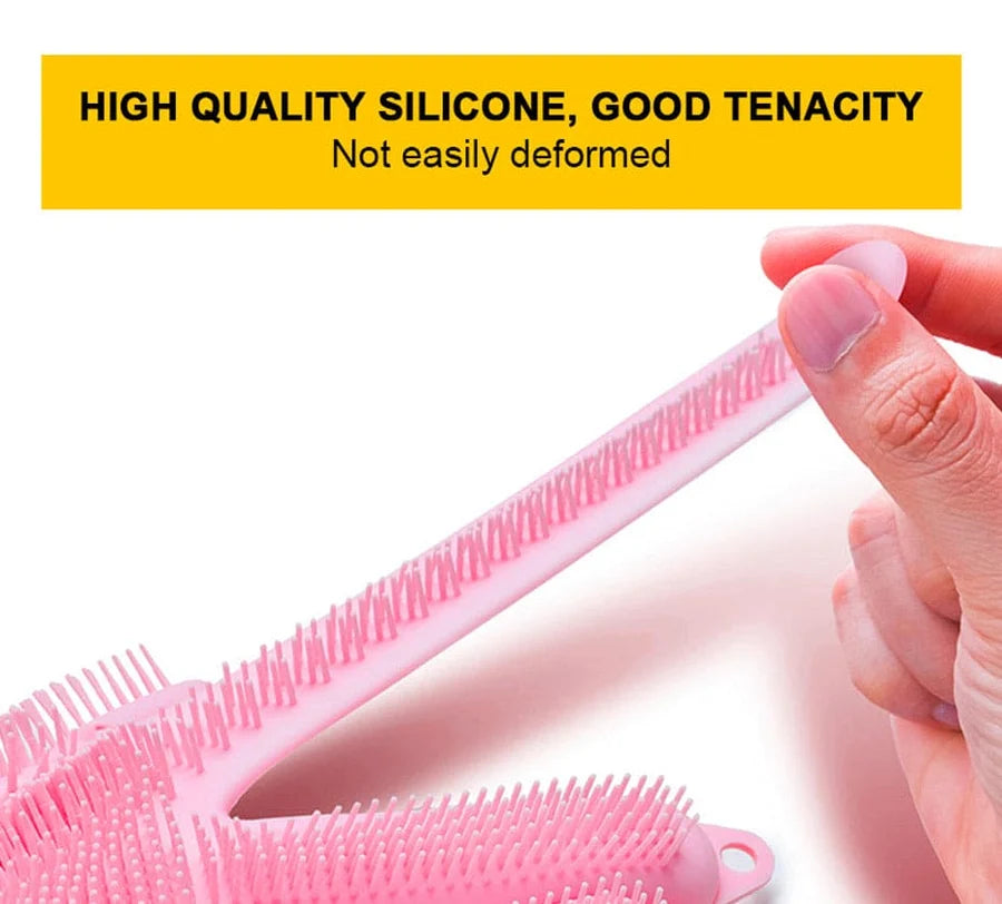 Silicone Dishwashing Gloves – 1 Pair Reusable Waterproof Cleaning Gloves